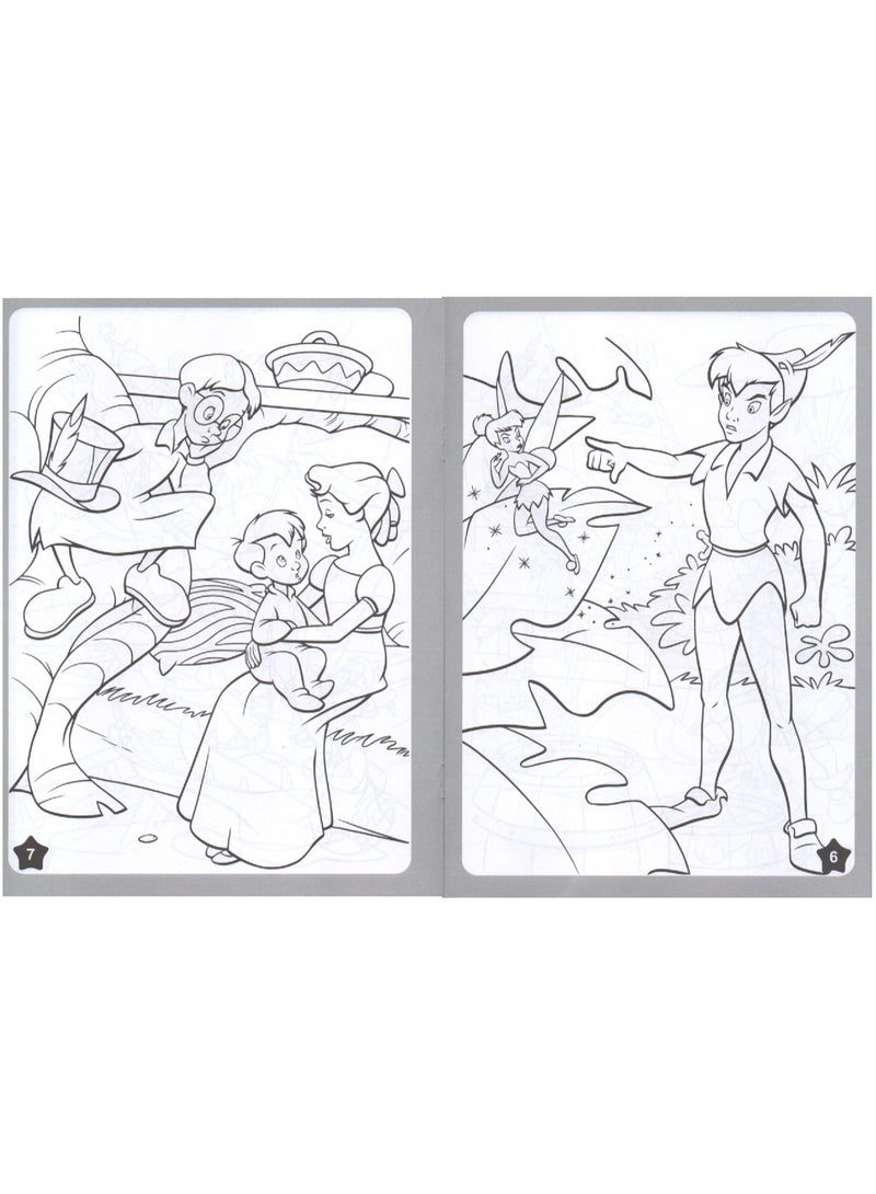 Disney World Coloring Book Set Of Three Children's Coloring Books - Image 3